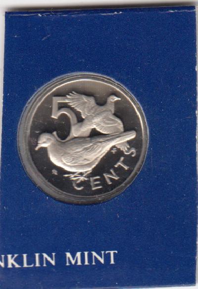 Beschrijving: 5 Cent  BIRD